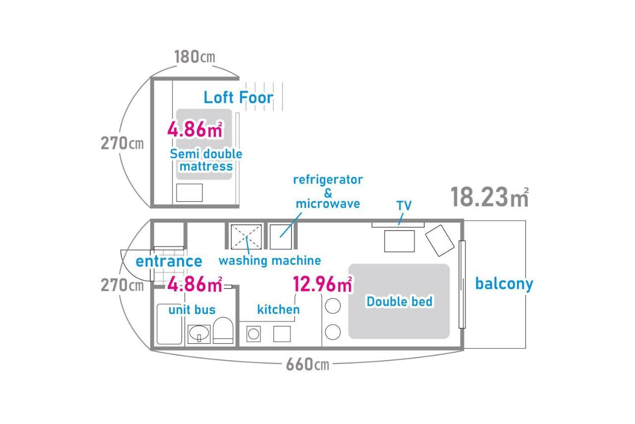 Apartmán Sc Heights 101 Prefektura Tokio Exteriér fotografie